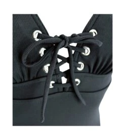 Maillot De Bain 1 Pièce Lacé Allure Noir 70 -Sousvêtement Magasin maillot de bain 1 piece lace allure noir 70 3