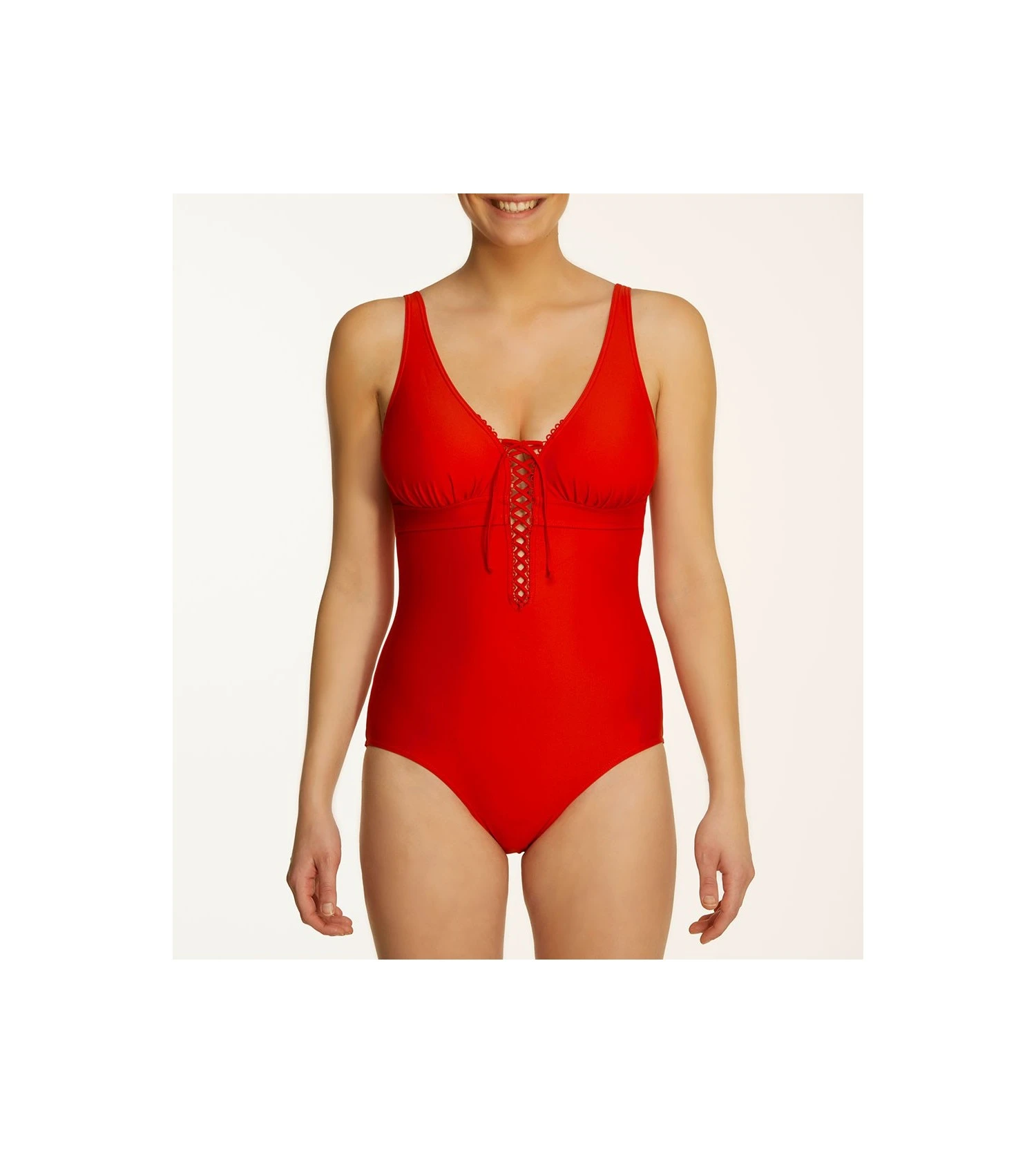 Maillot De Bain 1 Pièce Monaco ROUGE 2 Maillot De Bain 1 Pièce Monaco ROUGE – Image 2