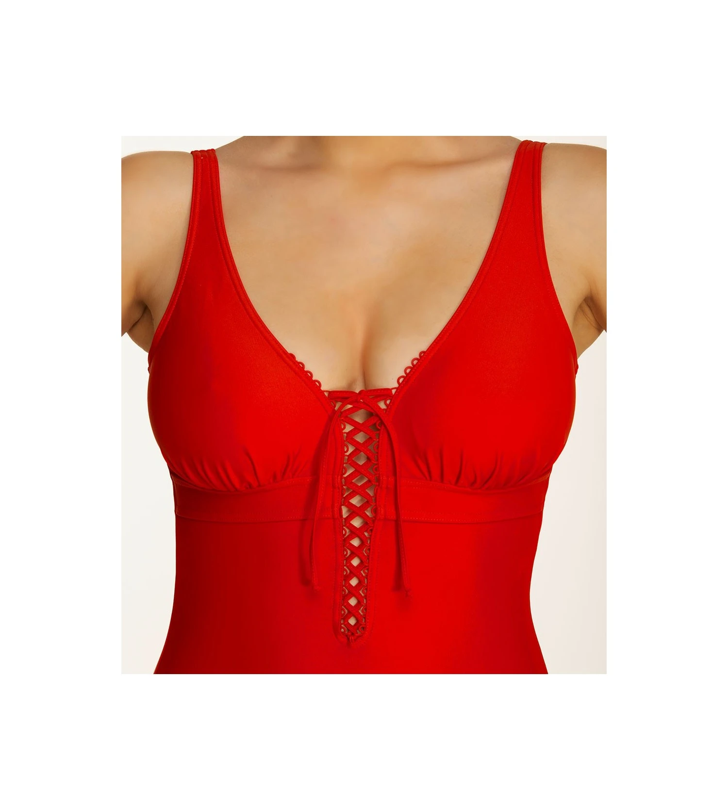 Maillot De Bain 1 Pièce Monaco ROUGE 4 Maillot De Bain 1 Pièce Monaco ROUGE – Image 4