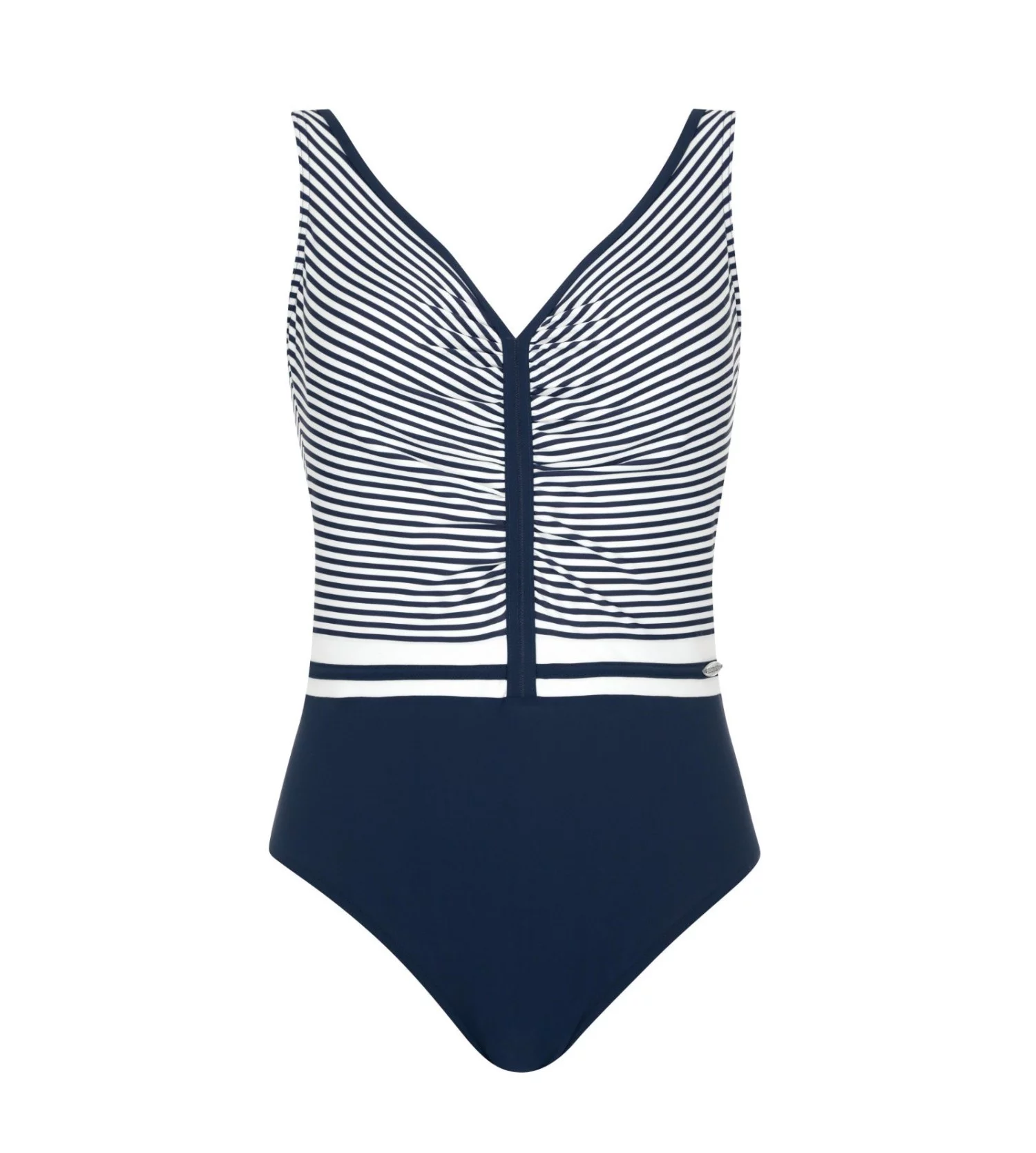 Sunflair Maillot De Bain 1 Pièce Rayé MARINE BLANC 1 Sunflair Maillot De Bain 1 Pièce Rayé MARINE BLANC