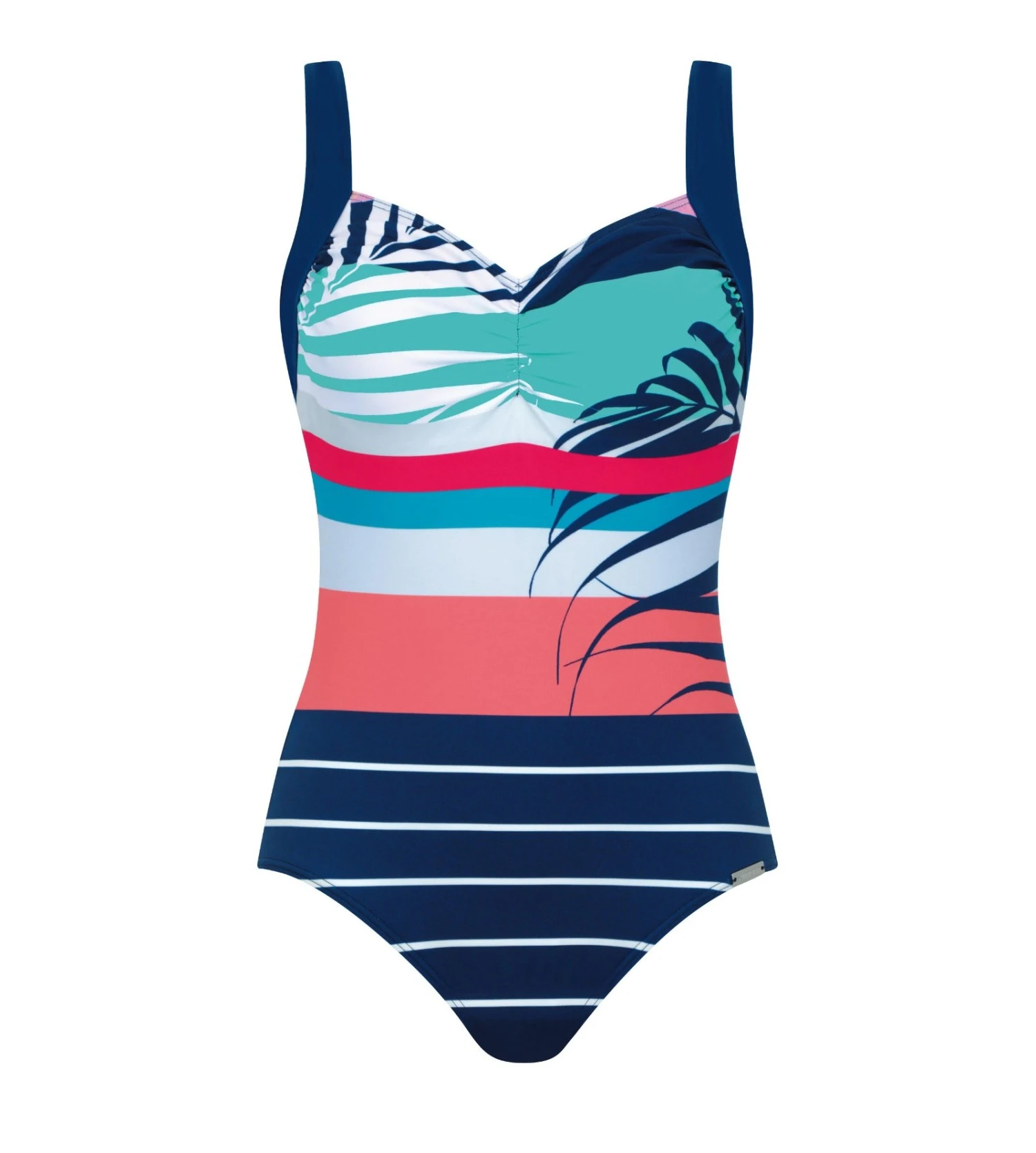 Maillot De Bain 1P Imprimé Marine Multicolor 3099 1 Maillot De Bain 1P Imprimé Marine Multicolor 3099