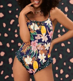Rosa Faia Maillot De Bain 1P Joni Bleu Lagon