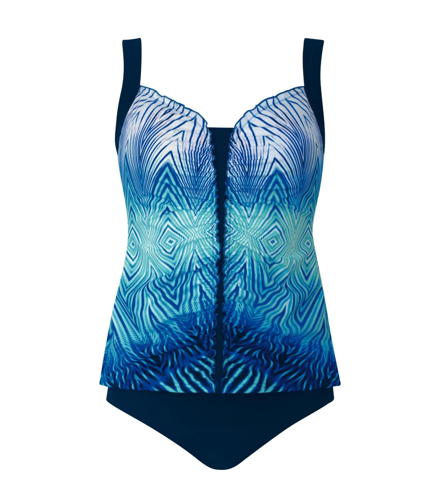 Sunflair Maillot De Bain 2P Tankini Marine Turquoise 26 1 Sunflair Maillot De Bain 2P Tankini Marine Turquoise 26