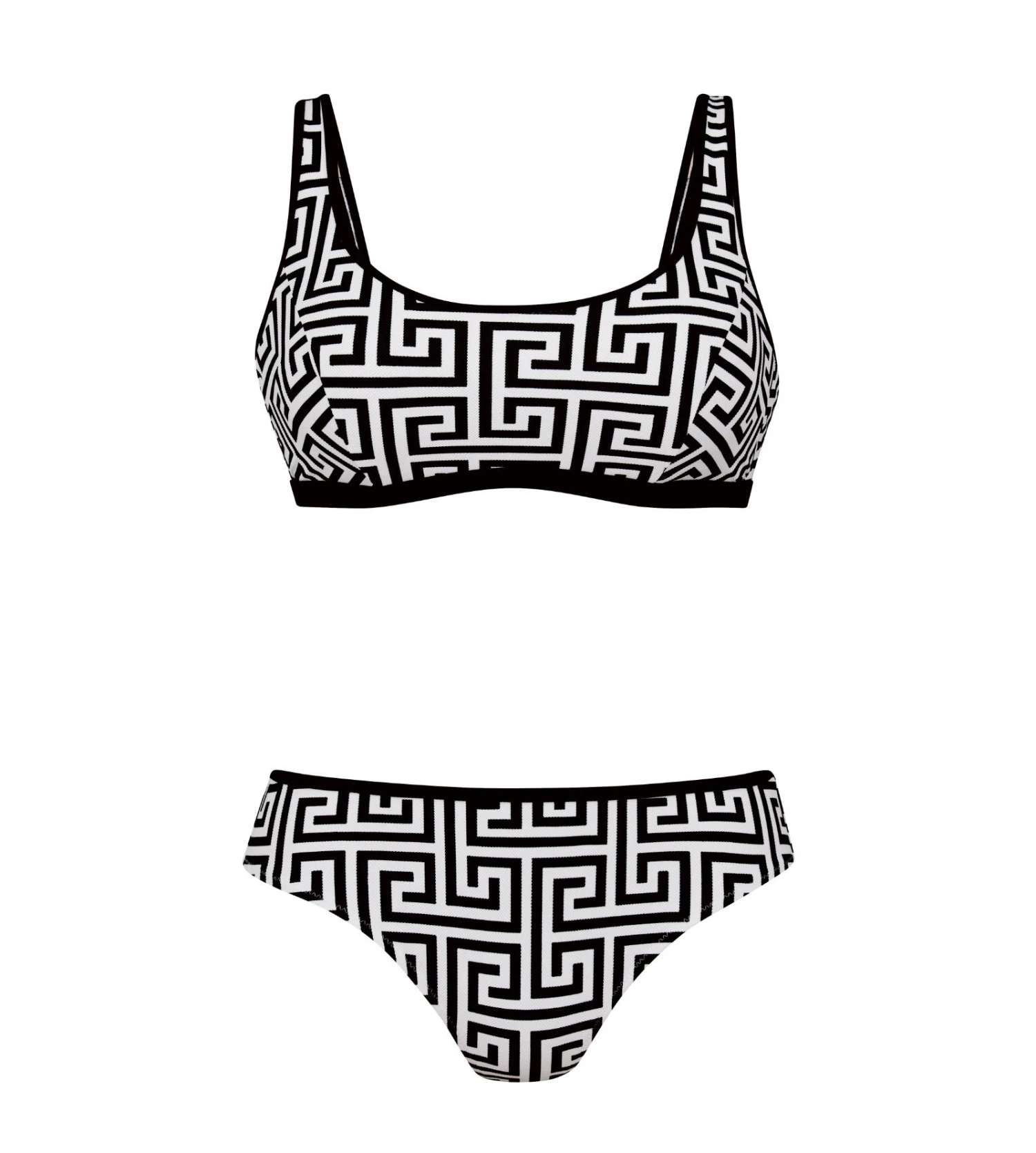 ANITA Maillot De Bain Brassière 2 Pièces Noir Blanc 1 ANITA Maillot De Bain Brassière 2 Pièces Noir Blanc