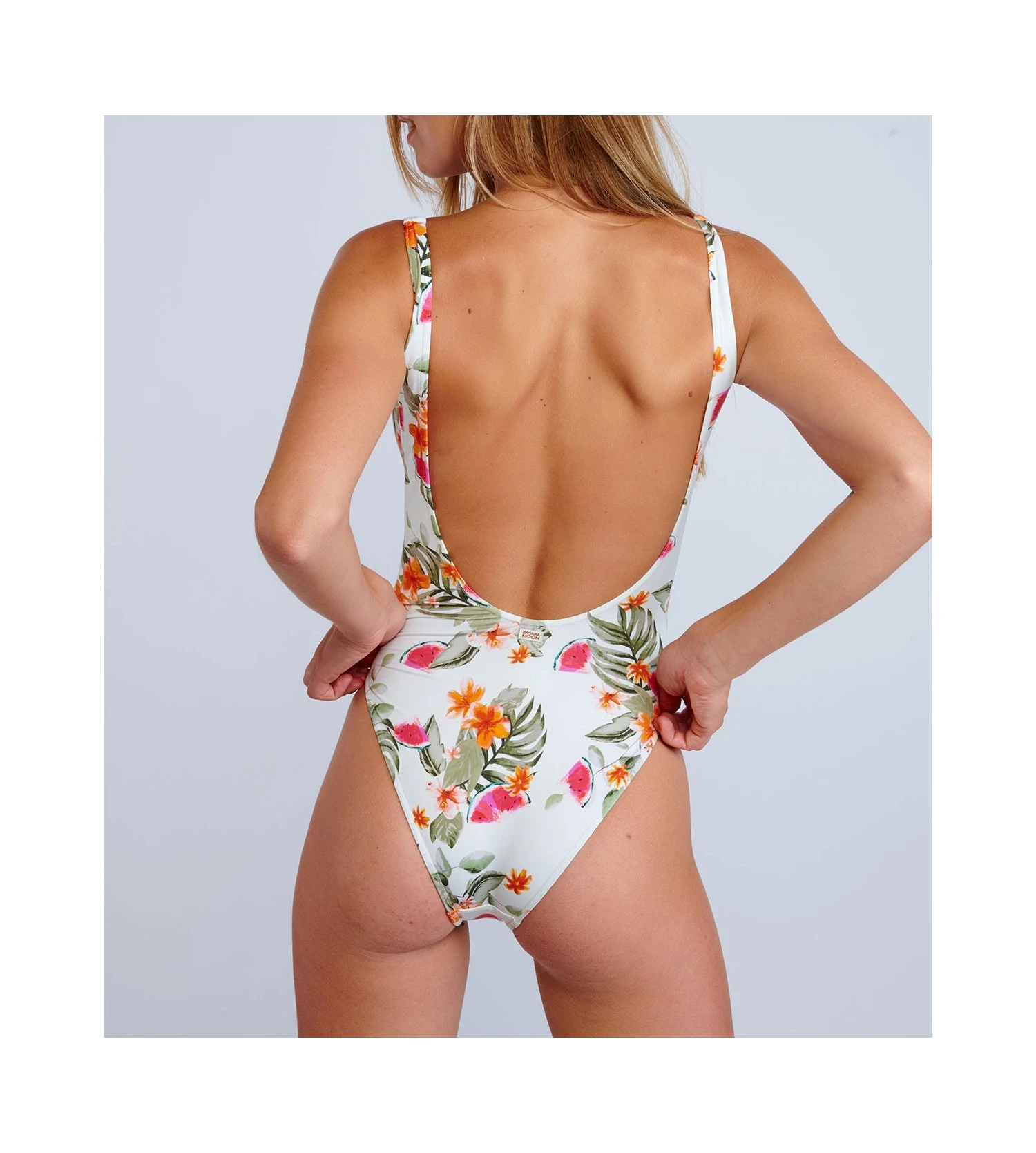 Banana Moon Maillot Une Pièce Miller Palmrose Ecru JZB11 4 Banana Moon Maillot Une Pièce Miller Palmrose Ecru JZB11 – Image 4