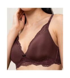 Triumph Modern Amourette Charm - Soutien-gorge Ampliforme Sans Armatures Decadent Chocolate -Sousvêtement Magasin modern amourette sans armatures 7572 decadent chocolate 2