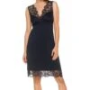 Nuisette Avec Dentelle De Modal Dark Navy