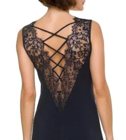 Nuisette Avec Dentelle De Modal Dark Navy 7 Nuisette Avec Dentelle De Modal Dark Navy -Sousvêtement Magasin nuisette avec dentelle de modal dark navy 310 2
