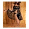 Nuisette Babydoll Glamour Couture Noir
