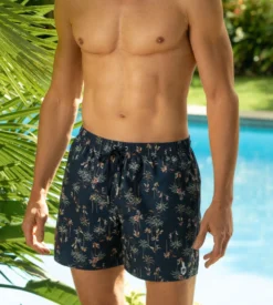 Short De Bain Cancun NBK52 Marine / Kaki 5 Short De Bain Cancun NBK52 Marine / Kaki -Sousvêtement Magasin short de bain cancun nbk52 marine kaki 1