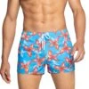 Short De Bain Court Trinidad BL022 Turq / Corail