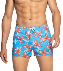 Short De Bain Court Trinidad BL022 Turq / Corail