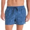 Short De Bain Imprimé T04 Bleu