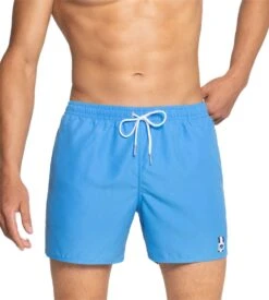 Short De Bain Uni Cienfuegos BL018 Bleu Nuage