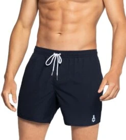 Short De Bain Uni Cienfuegos NBK52 Marine / Kaki