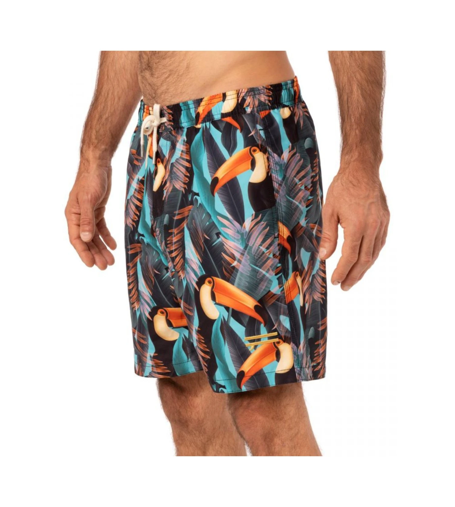 PULLIN Short De Plage Homme Pakotouc IMPRIME 3 PULLIN Short De Plage Homme Pakotouc IMPRIME – Image 3