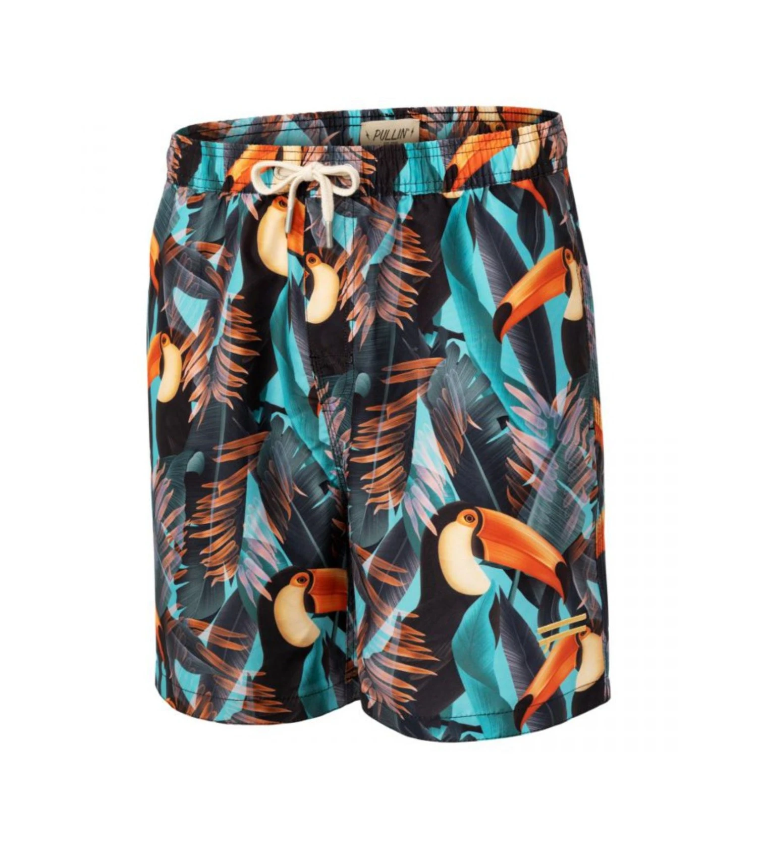 PULLIN Short De Plage Homme Pakotouc IMPRIME 1 PULLIN Short De Plage Homme Pakotouc IMPRIME