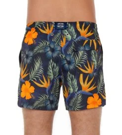 Hom Short De Plage Fleurs Tropicales Tiki Navy Print 10 Hom Short De Plage Fleurs Tropicales Tiki Navy Print -Sousvêtement Magasin short de plage homme tiki p0ra navy print 4