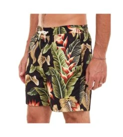 PULLIN Short De Plage Pako Darkfloral IMPRIME -Sousvêtement Magasin short de plage pako darkfloral imprime 2