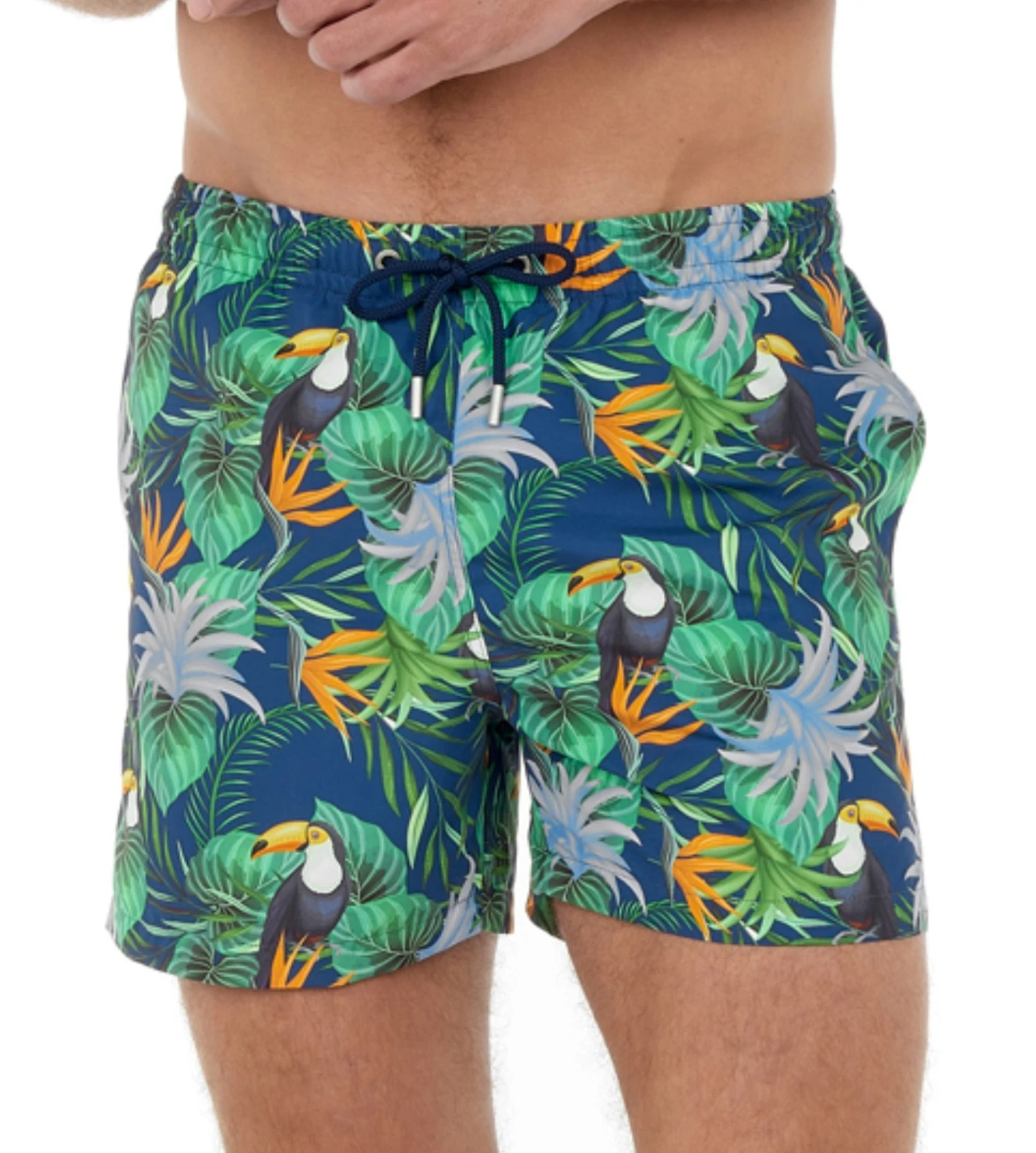 Short De Plage Toucan Pour Homme Navy Print 3 Short De Plage Toucan Pour Homme Navy Print – Image 3