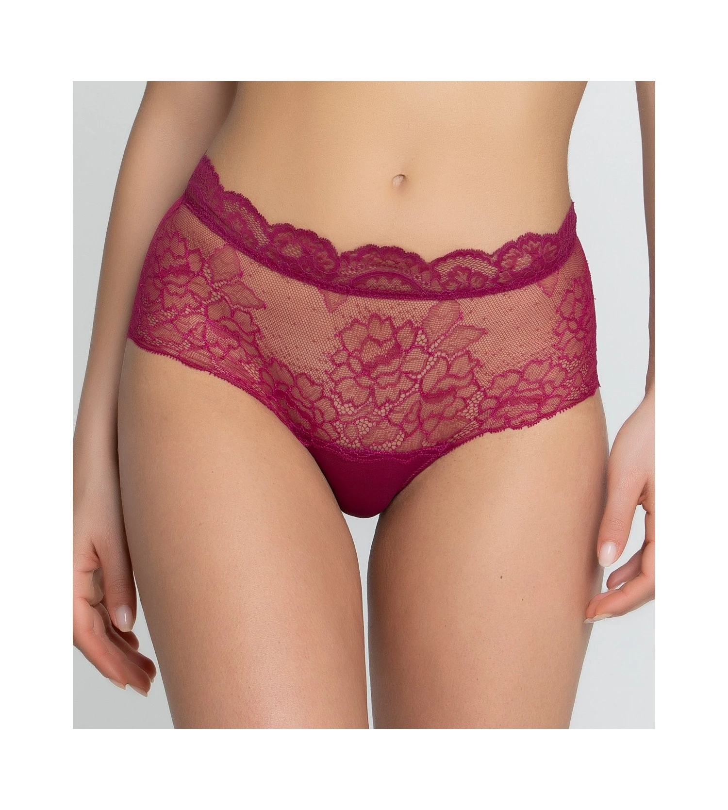 Shorty Bas Sublime En Dentelle Fuchsia Sublime 5 Shorty Bas Sublime En Dentelle Fuchsia Sublime – Image 5