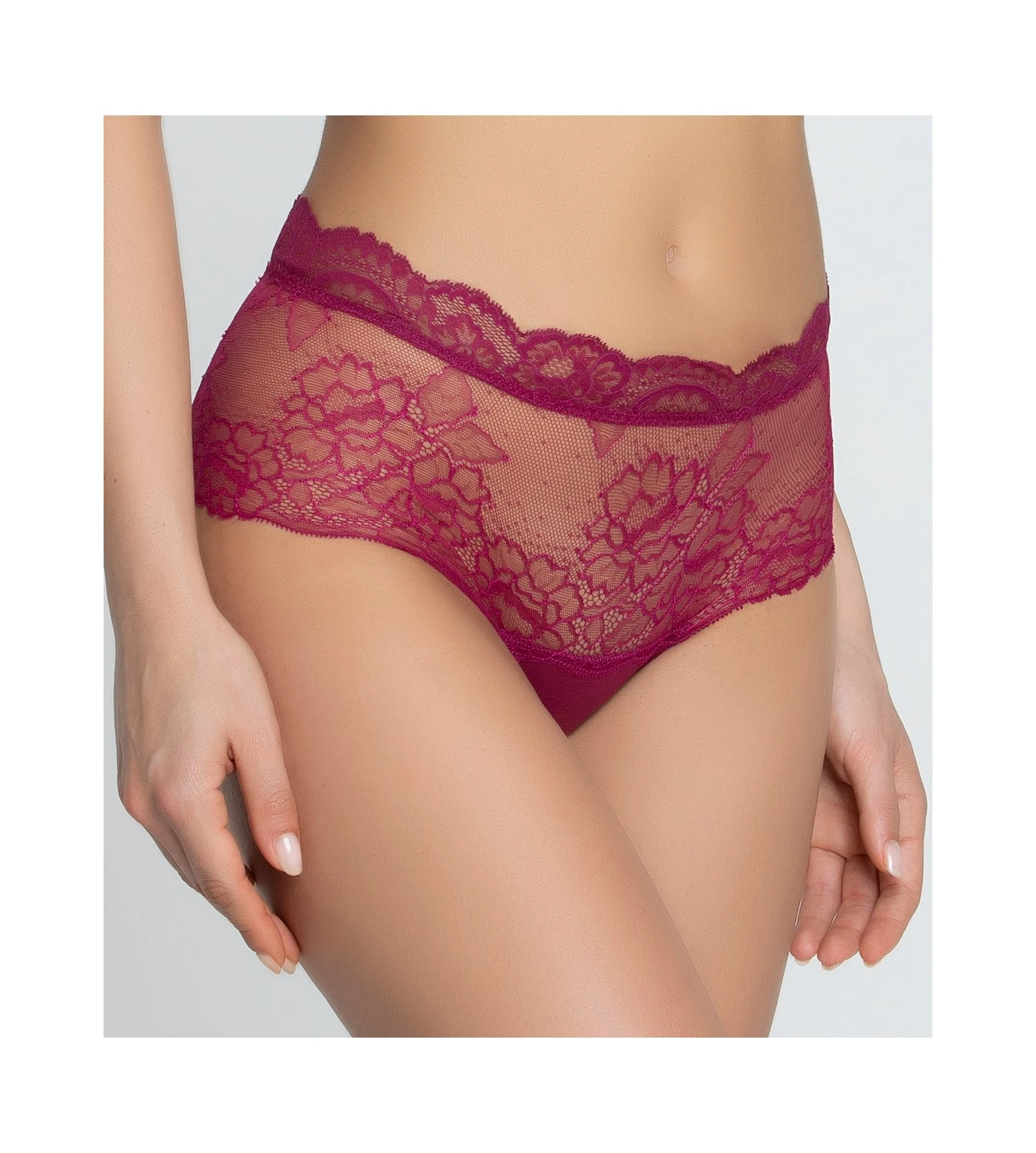 Shorty Bas Sublime En Dentelle Fuchsia Sublime 6 Shorty Bas Sublime En Dentelle Fuchsia Sublime – Image 6