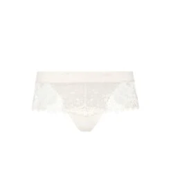 Simone Perele Shorty En Satin Et Tulle Brodé Wish NATUREL
