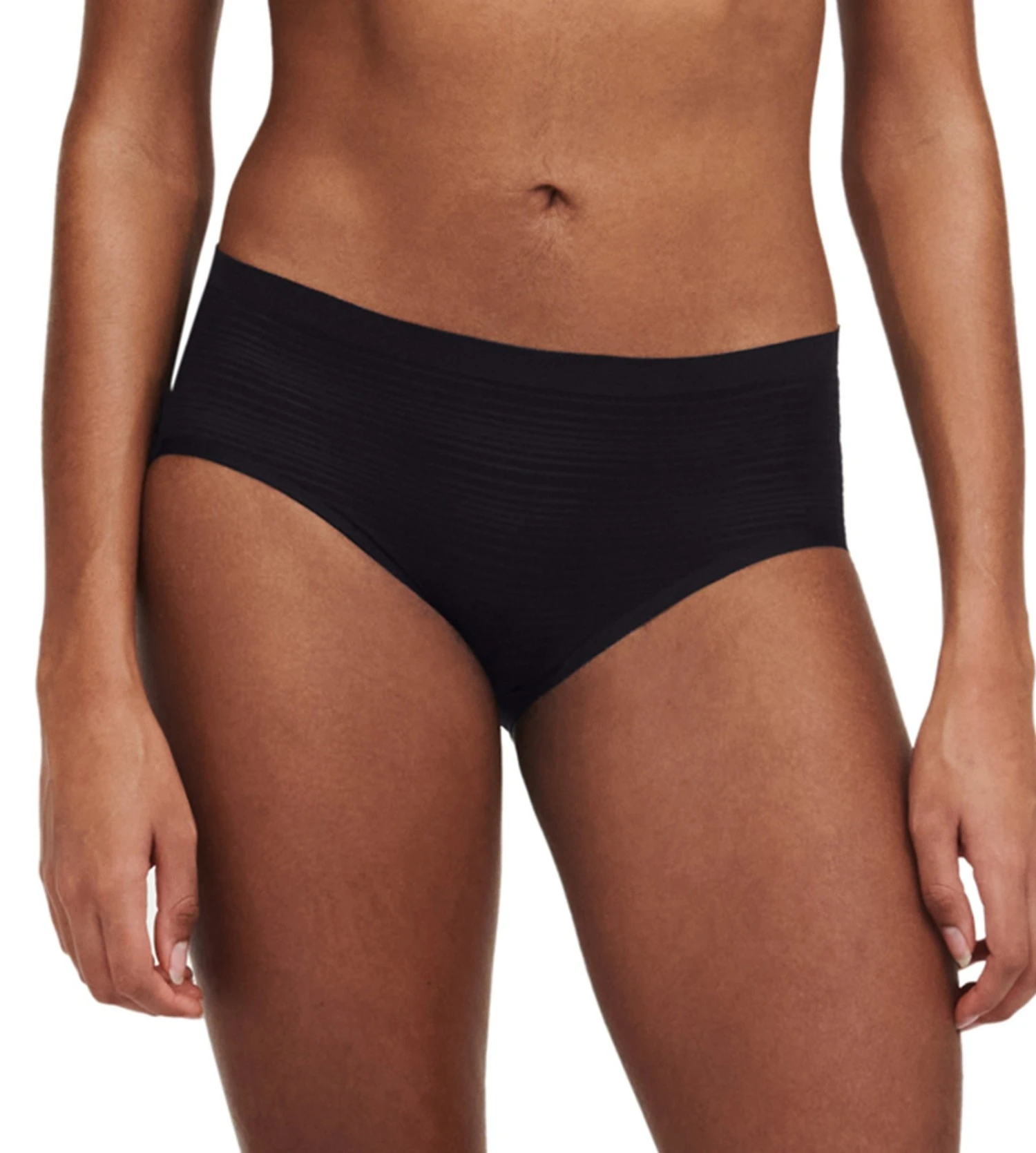 Chantelle Shorty Softstretch Stripes Noir 3 Chantelle Shorty Softstretch Stripes Noir – Image 3