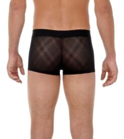 Hom Shorty Transparent Kim Black -Sousvêtement Magasin shorty transparent kim 0004 black 1