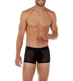 Hom Shorty Transparent Kim Black -Sousvêtement Magasin shorty transparent kim 0004 black 3