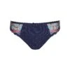 PRIMA DONNA Slip Brésilien Brodé Sedaine Water Blue