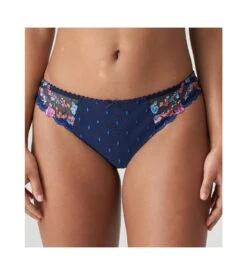 PRIMA DONNA Slip Brésilien Brodé Sedaine Water Blue 9 PRIMA DONNA Slip Brésilien Brodé Sedaine Water Blue -Sousvêtement Magasin slip bresilien brode sedaine water blue 2