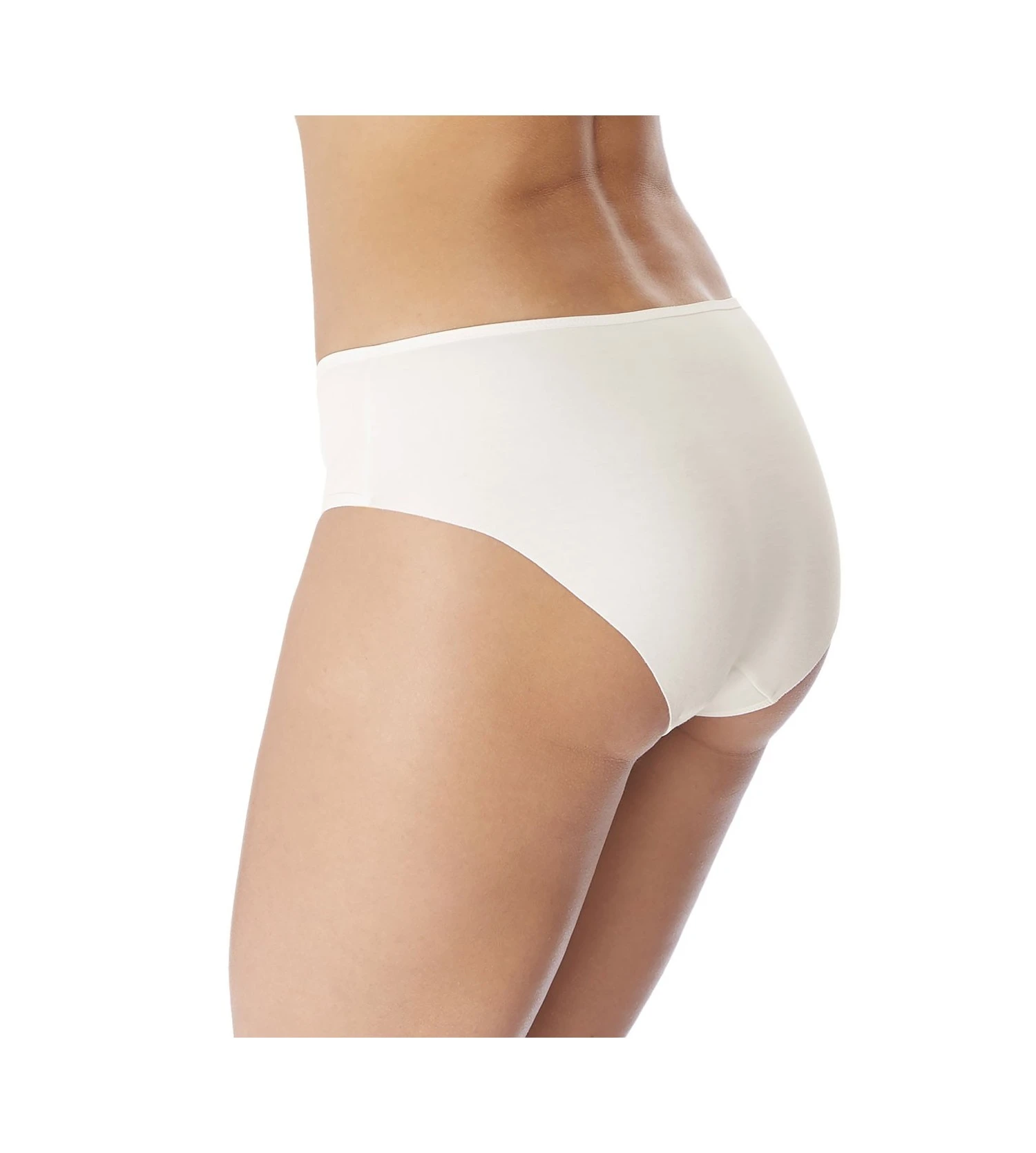 Wacoal Slip Brésilien LISSE BLANC 3 Wacoal Slip Brésilien LISSE BLANC – Image 3