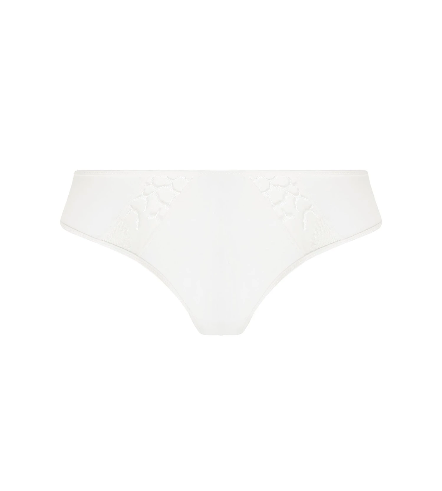 Wacoal Slip Brésilien LISSE BLANC 1 Wacoal Slip Brésilien LISSE BLANC