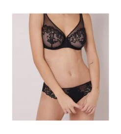 Simone Perele Slip Brésilien Saga Noir 016 -Sousvêtement Magasin slip bresilien saga noir 016 3