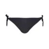 Slip De Bain Ajourage Couture Noir