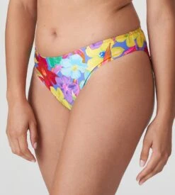 Slip De Bain Brésilien Sazan Blue Bloom -Sousvêtement Magasin slip de bain bresilien sazan blue bloom 1