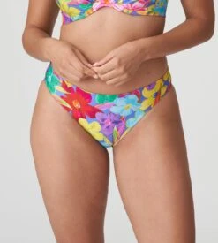 Slip De Bain Brésilien Sazan Blue Bloom -Sousvêtement Magasin slip de bain bresilien sazan blue bloom 3