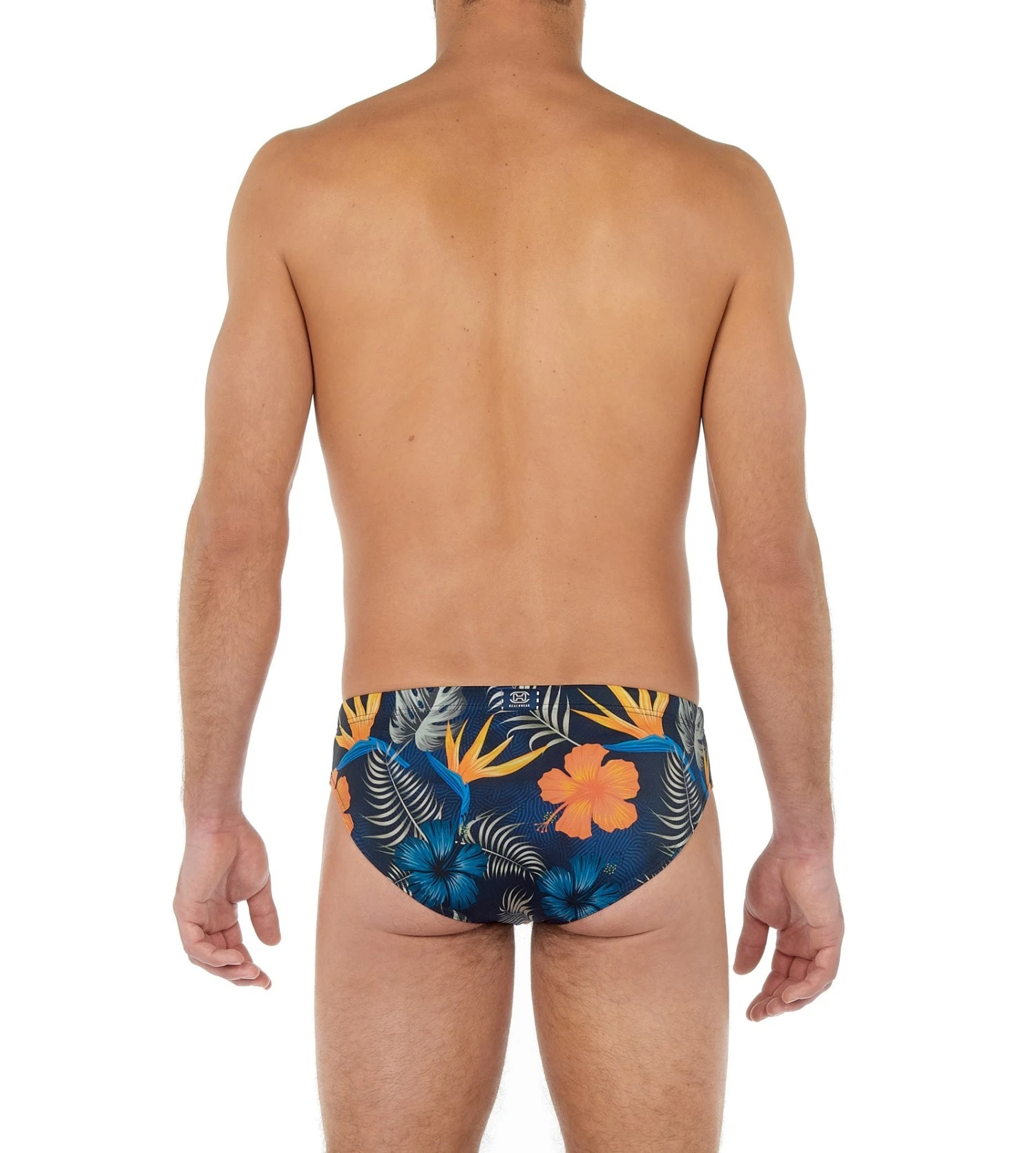 Hom Slip De Bain Imprimé Tiki P0RA Navy Print 5 Hom Slip De Bain Imprimé Tiki P0RA Navy Print – Image 5