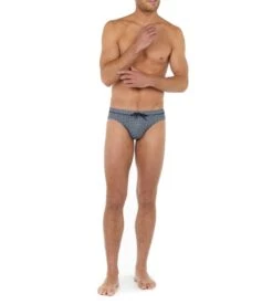 Hom Slip De Bain Jefrey Navy Print -Sousvêtement Magasin slip de bain jefrey i0ra navy print 4