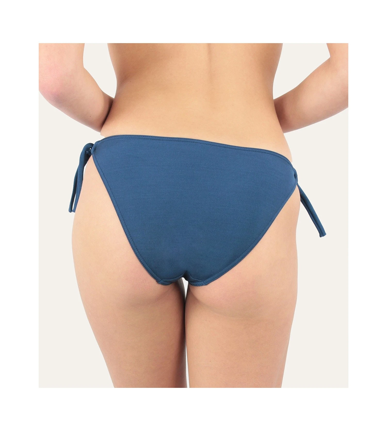 Slip De Bain Noué Texturé Allure 18 Marine 2 Slip De Bain Noué Texturé Allure 18 Marine – Image 2