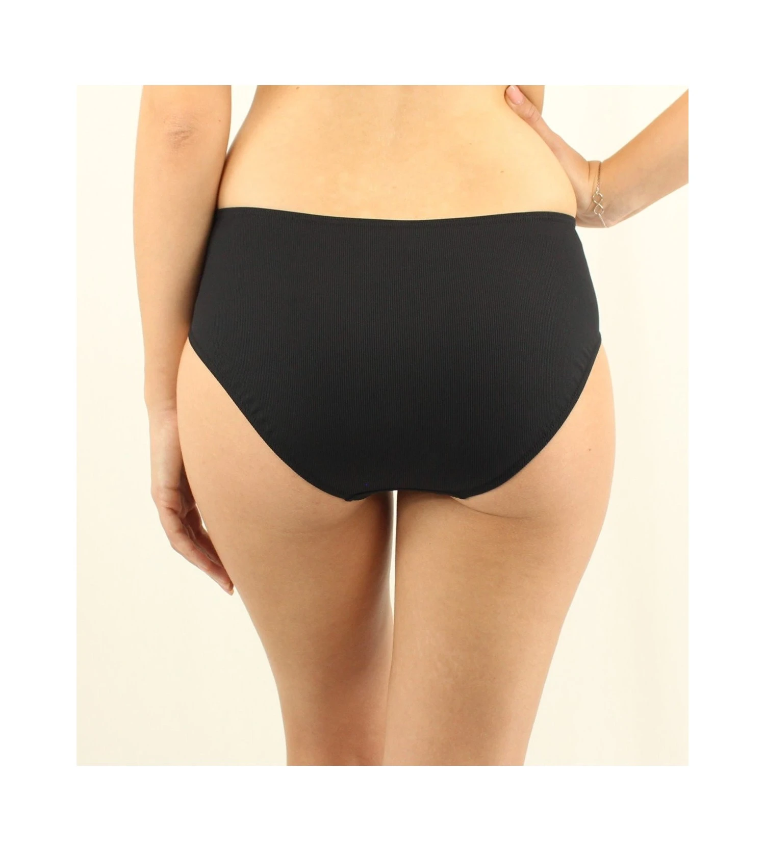 Slip De Bain Réglable Allure Noir 70 3 Slip De Bain Réglable Allure Noir 70 – Image 3