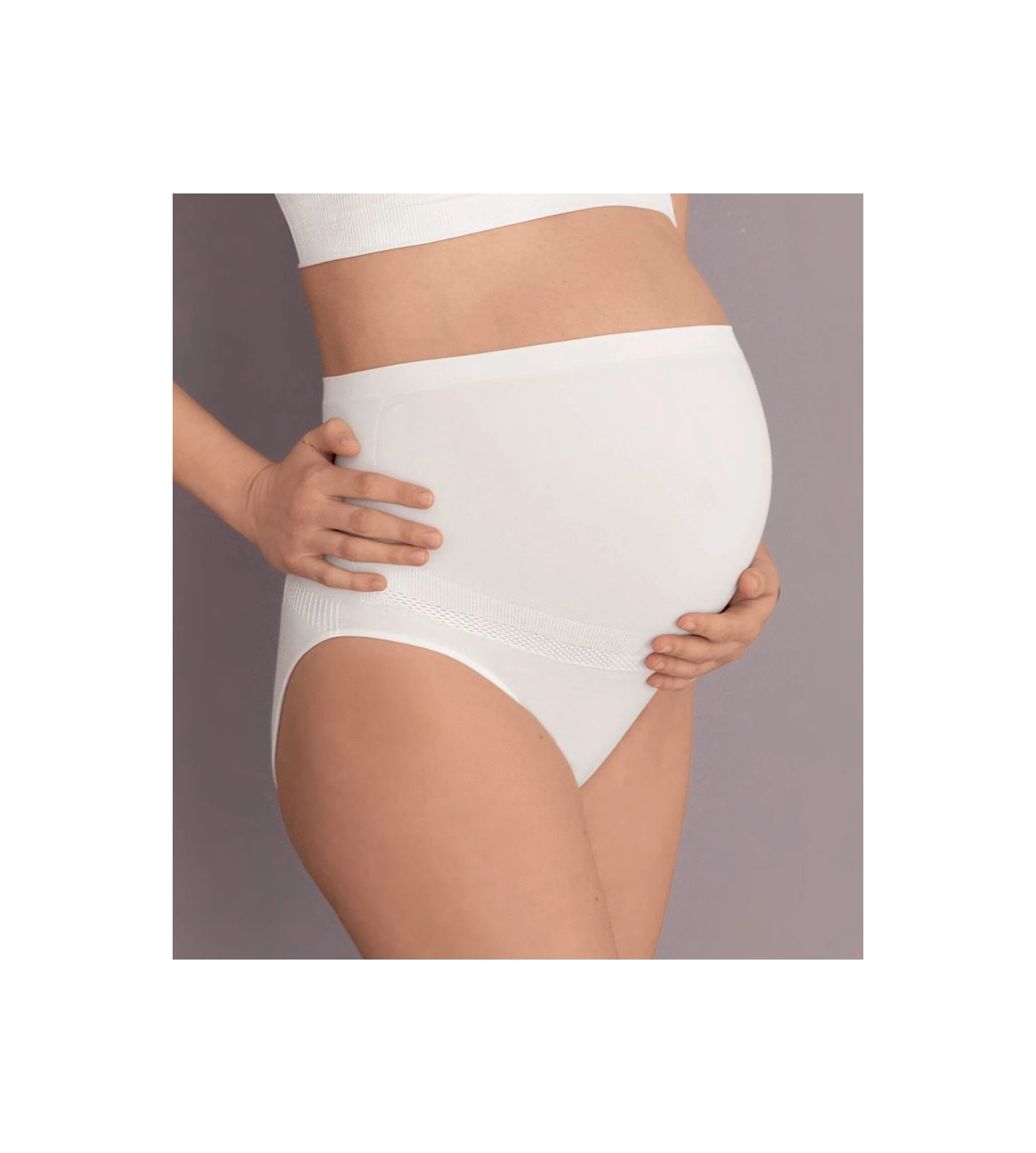 ANITA Slip De Grossesse Blanc Sans Coutures Maternity. 5 ANITA Slip De Grossesse Blanc Sans Coutures Maternity. – Image 5