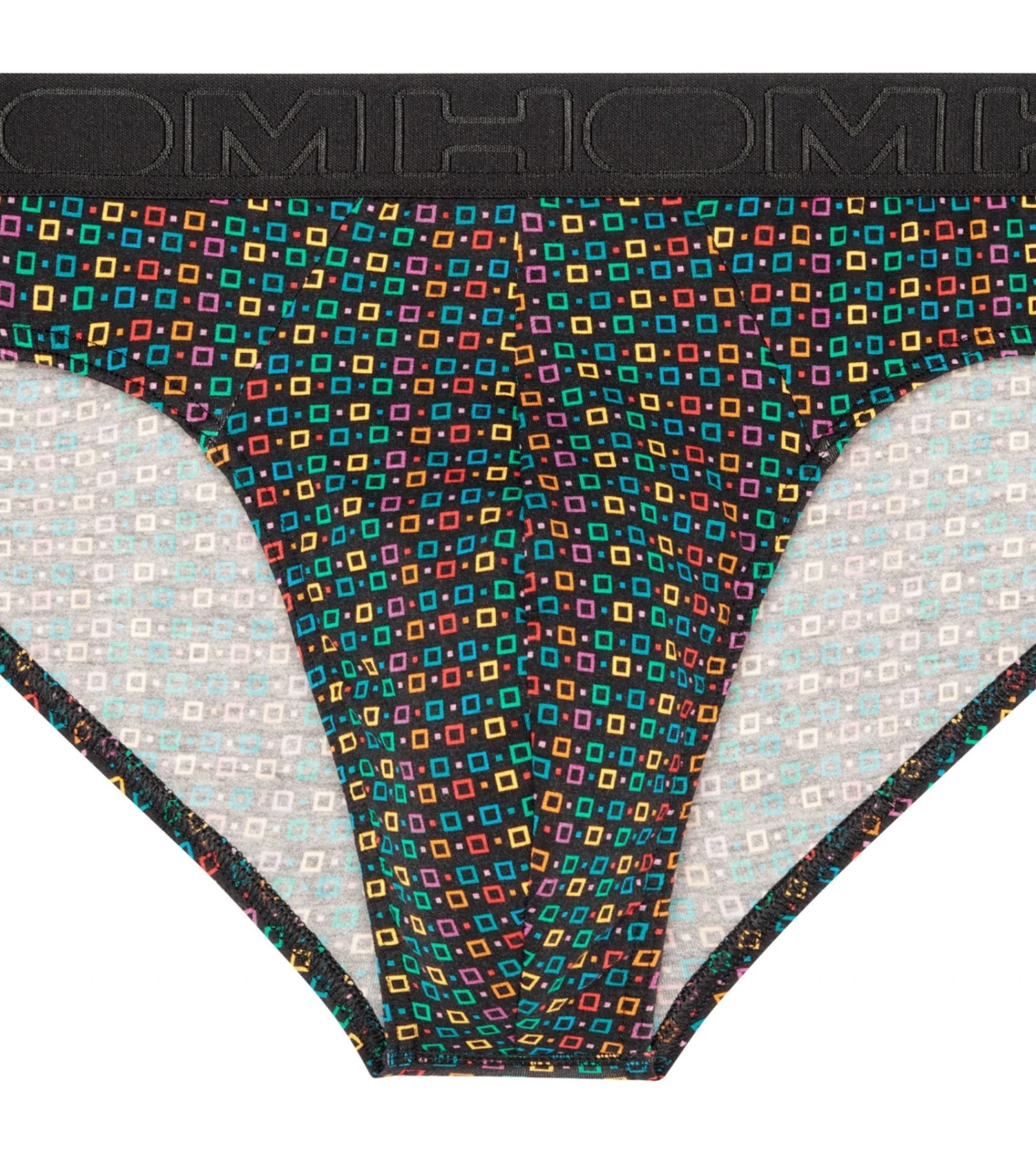 Hom Slip En Coton Et Modal Louka Multico Print 2 Hom Slip En Coton Et Modal Louka Multico Print – Image 2