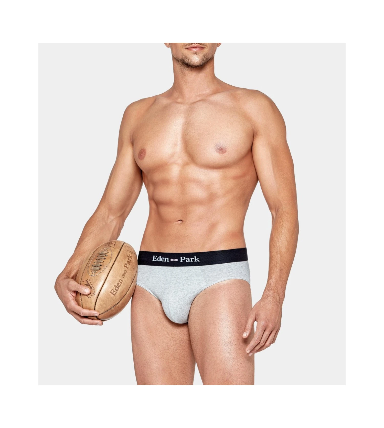 Eden Park Slip En Coton Premium 169 Gris Chine 3 Eden Park Slip En Coton Premium 169 Gris Chine – Image 3