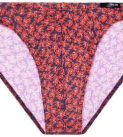 Hom Slip En Microfibre Loe I0RA Navy Print -Sousvêtement Magasin slip en microfibre loe i0ra navy print 3