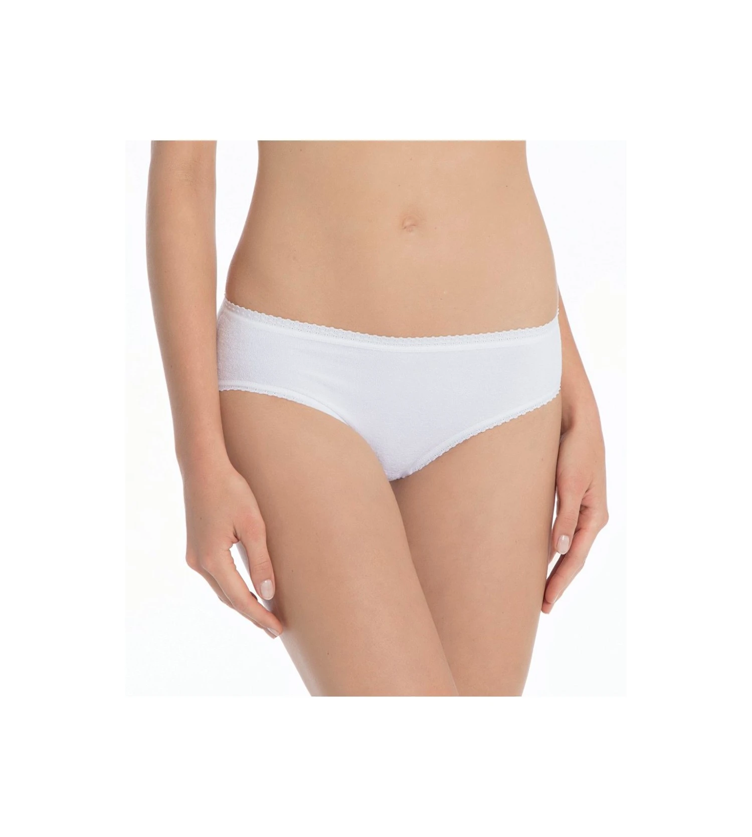 Calida Slip éponge Classic Frottee BLANC 001 1 Calida Slip éponge Classic Frottee BLANC 001