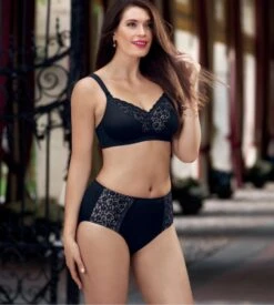 ANITA Slip Haut Havanna NOIR -Sousvêtement Magasin slip haut havanna noir 4
