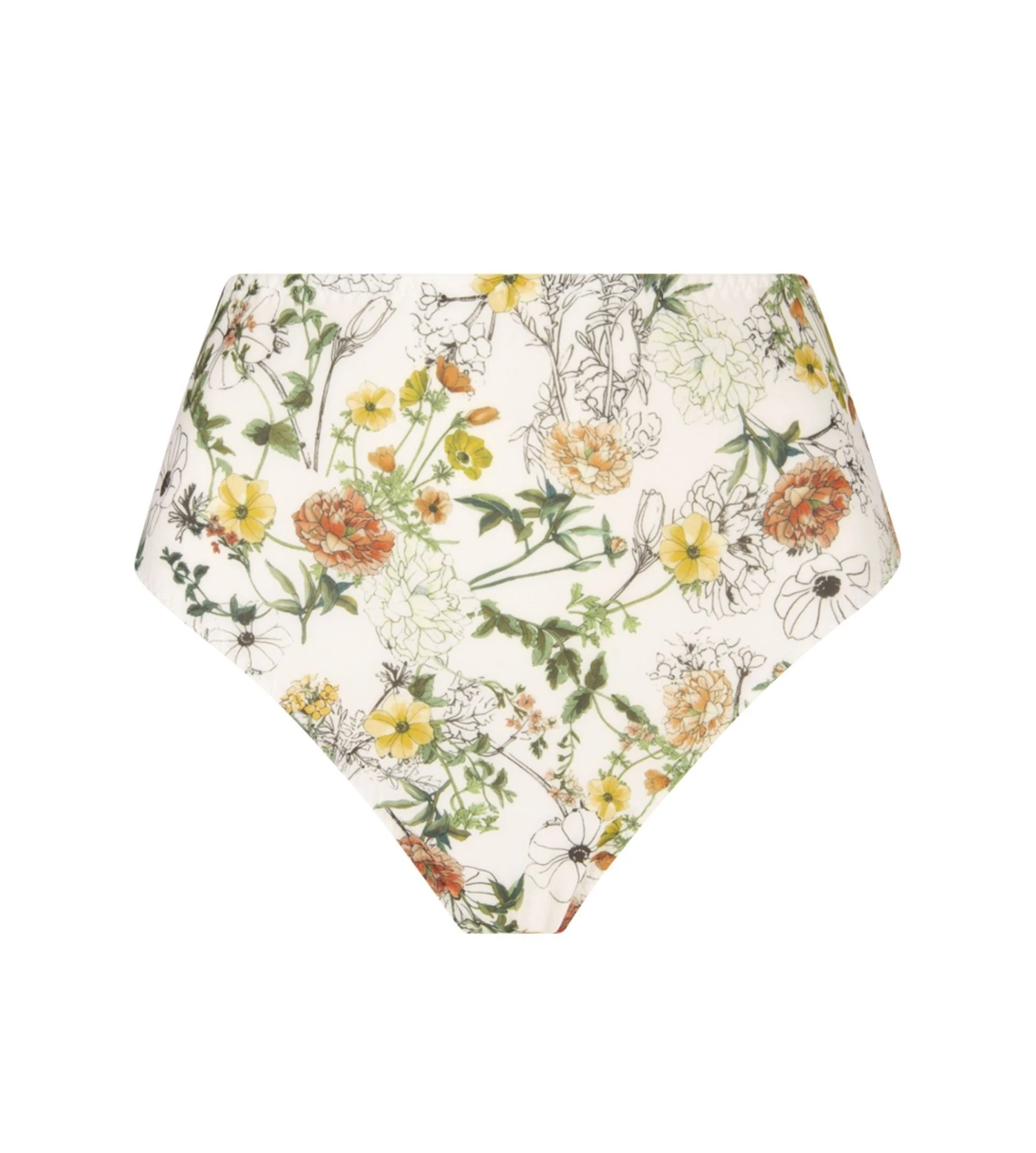 Slip Haut Liberté En Fleur - Fleur Du Matin 1 Slip Haut Liberté En Fleur - Fleur Du Matin