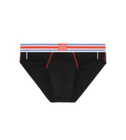 Hom Slip Micro Tie Break Noir